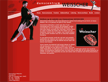 Tablet Screenshot of danscentrumweisscher.nl